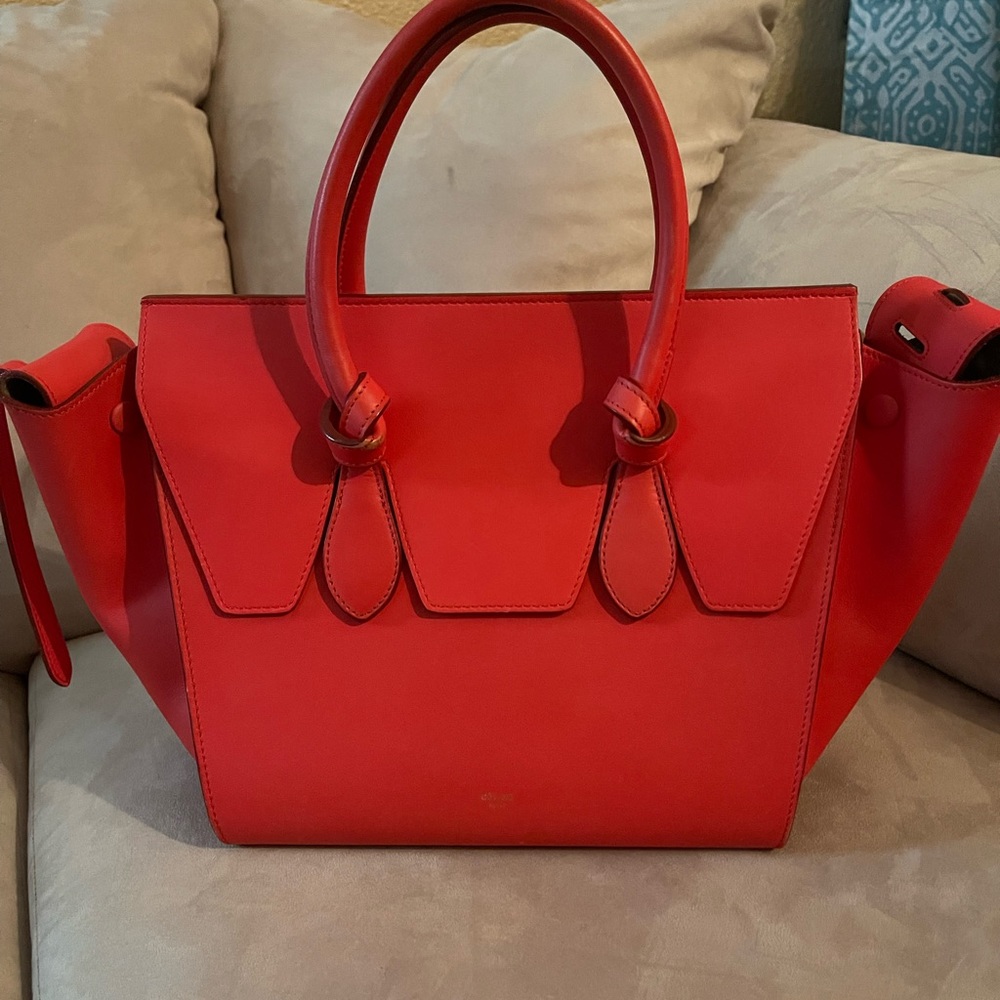 Celine tie knot tote